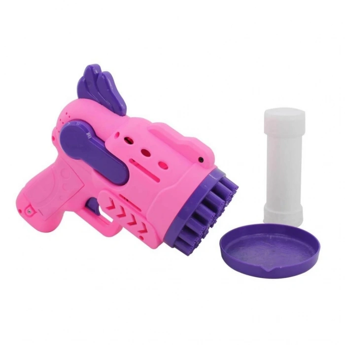 Pilli Işıklı Köpük Atan Tabanca