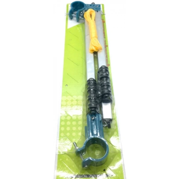 Plastik Kulplu Küpeşte Makaralı Katlanır Çamaşır Askısı (5148)