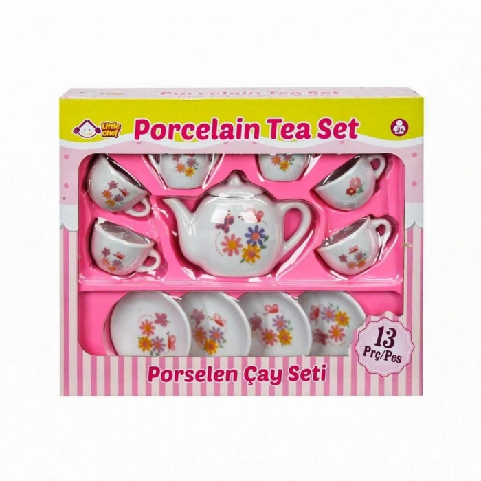 Porselen Çay Takımı 13 Parça