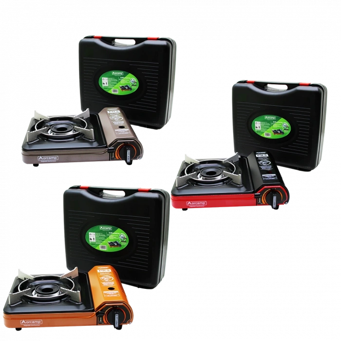 Pro Portatif Kamp Ocak Pls.çantalı - Gaz Stop Emn.- Rüzgarlık (5148)