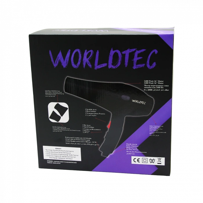 Pro Professıonal Saç Kurutma - Fön Makinesi 2500w Turbo Wt-5500 (5148)