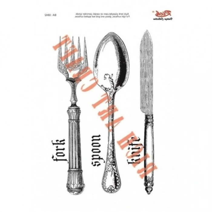 Timion Rich 1304 Vintage Kolay Transfer 23X33 Cm