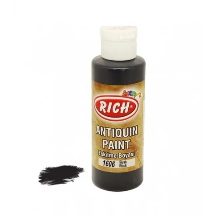 Timion Rich 1606 Siyah 120 Ml Eskitme Ahşap Boyası