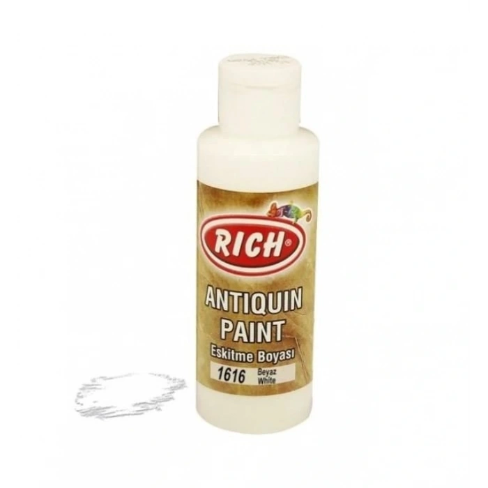 Timion Rich 1616 Beyaz 120 Ml Eskitme Ahşap Boyası