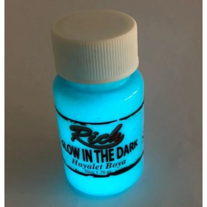Timion Rich 3010 Mavi Karanlıkta Parlayan Hayalet Boya 50 Cc