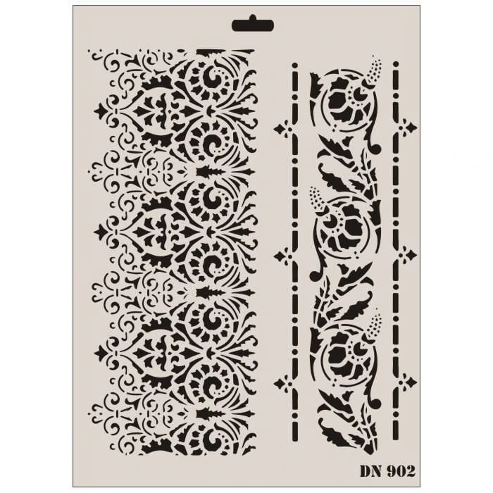 Timion Rich Dantel Seri Dn902 Stencil 35X25 Cm