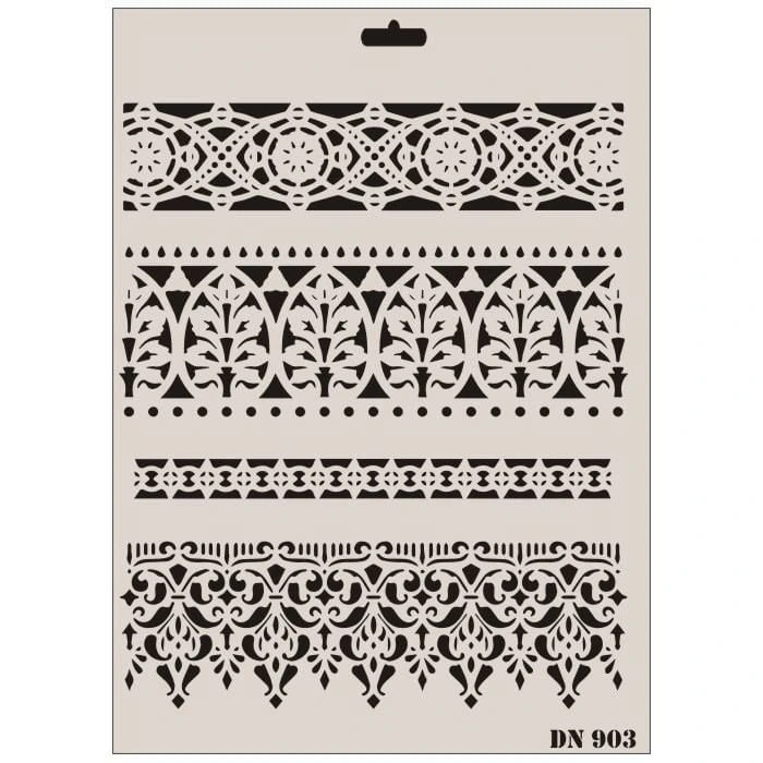 Timion Rich Dantel Seri Dn903 Stencil 35X25 Cm