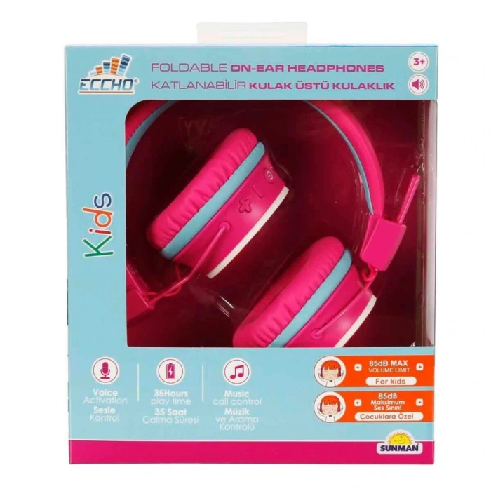 Timion S01002605 -SUN-GLE-ECH-KULAKLIK MİKROFONLU KATLANABİLİR KABLOSUZ GÖKKUŞAĞI RESİM