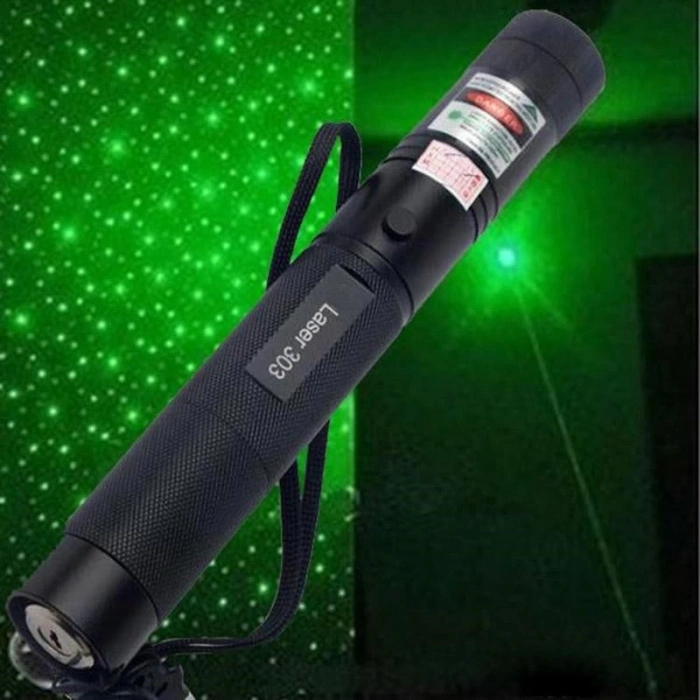 Şarjlı Yeşil Lazer Yakıcı Pointer 15 Km Lazer 1000 Mv (5148)