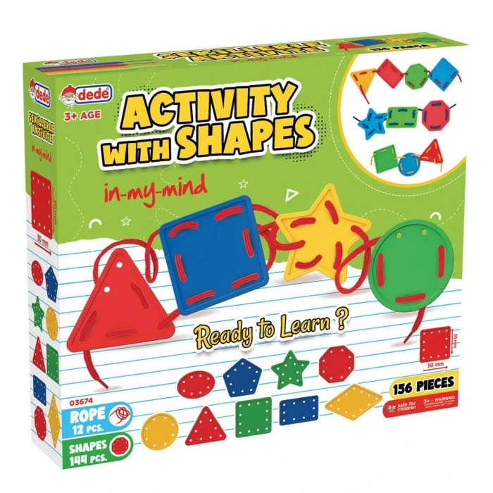 Timion Şekillerle Aktivite 156 Parça