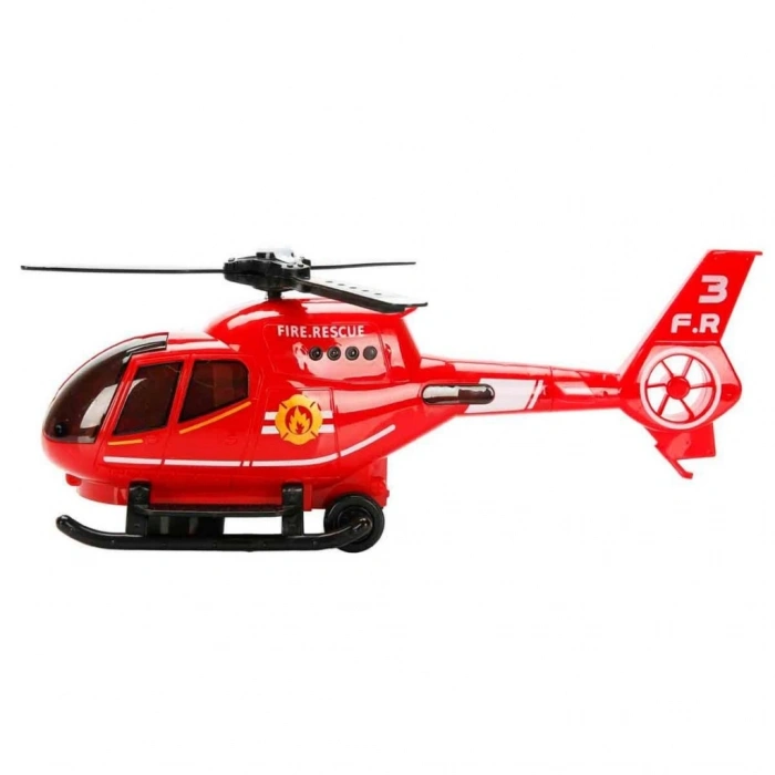 Timion Sesli ve Işıklı Projeksiyonlu İtfaiye Helikopteri 30 cm