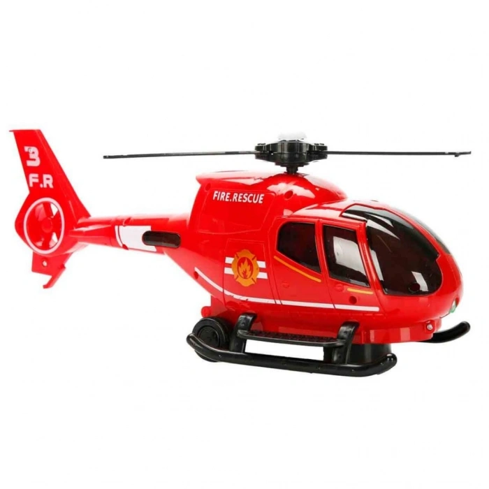 Timion Sesli ve Işıklı Projeksiyonlu İtfaiye Helikopteri 30 cm