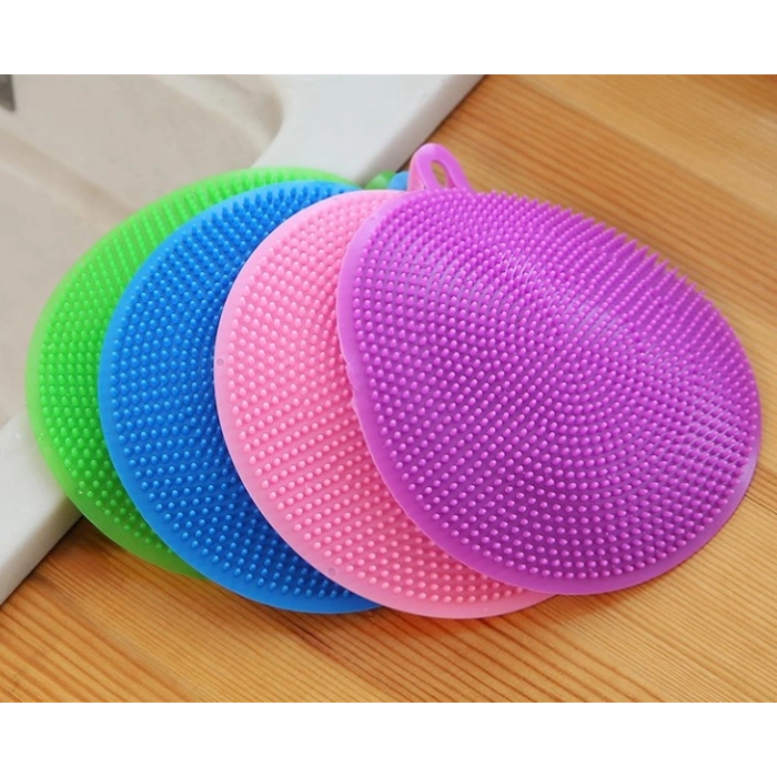 Silikon Bulaşık Yıkama Fırçası Tükenmeyen (2 Adet)