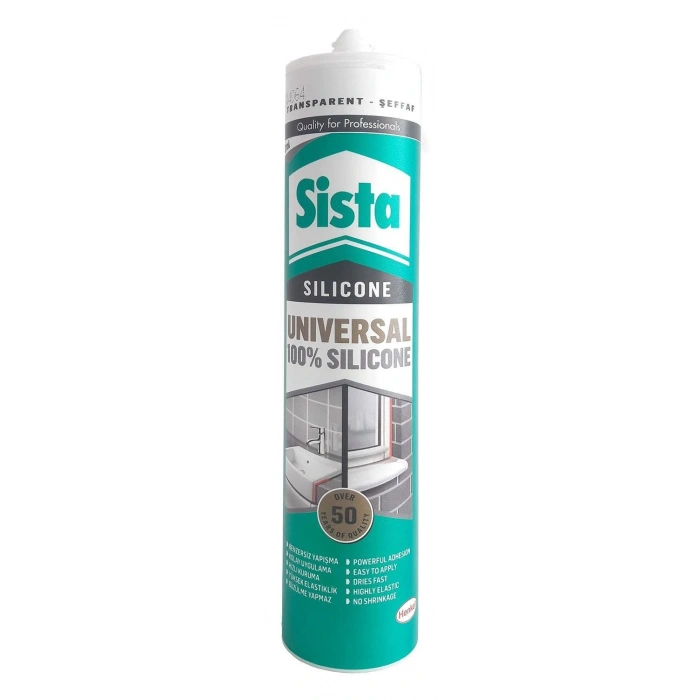 Timion Sista Üniversal Şeffaf Silikon 280 Ml