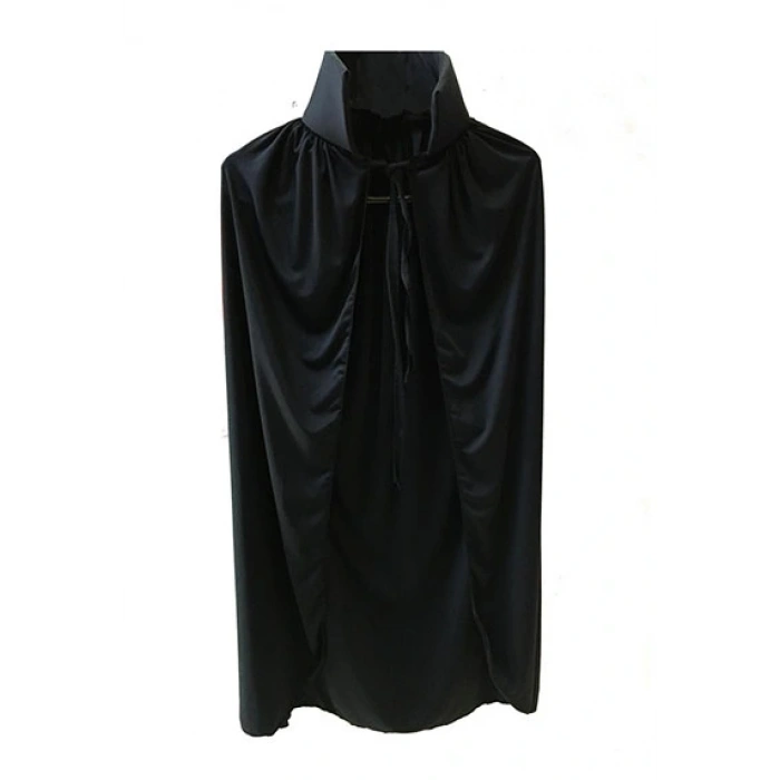 Sİyah Yakalı Pelerin - Vampir Pelerin - Dracula Pelerin 90 cm