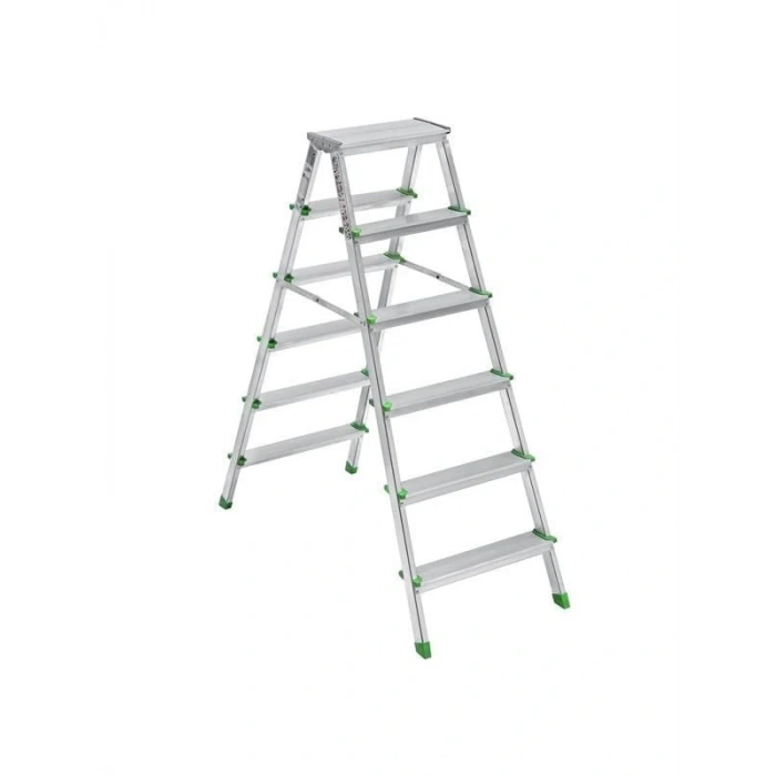 Timion Sm Saraylı 6+6 Çift Taraflı Alüminyum Merdiven