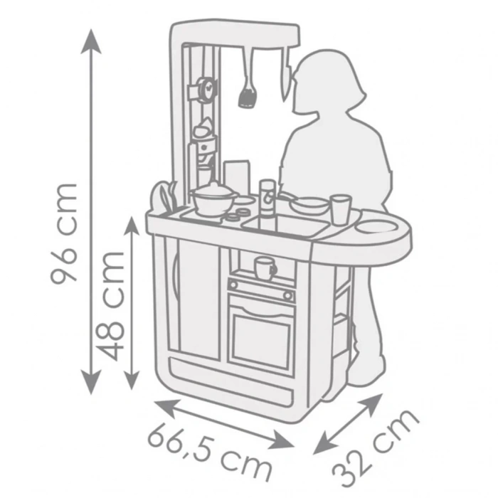 Smoby Cherry Mutfak Seti 310914
