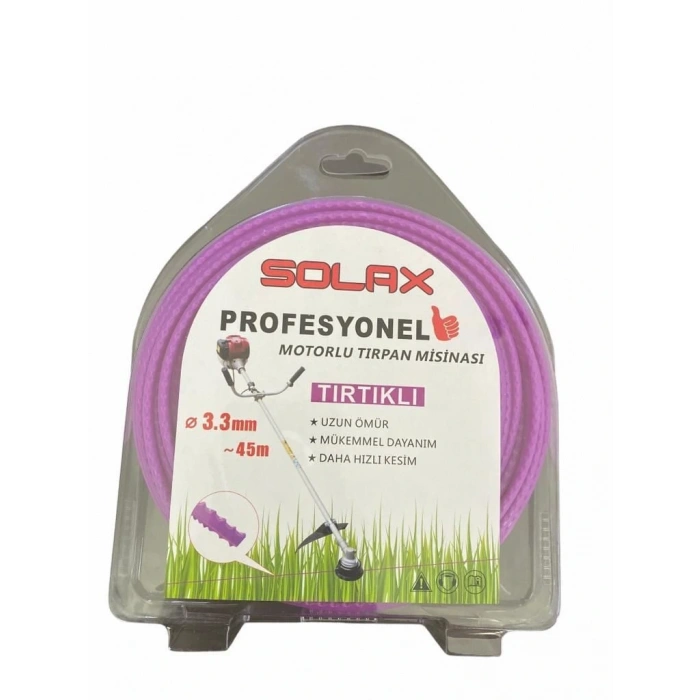 Timion Solax Tırtıklı Tırpan Misinası 3,3 Mm 45 Metre