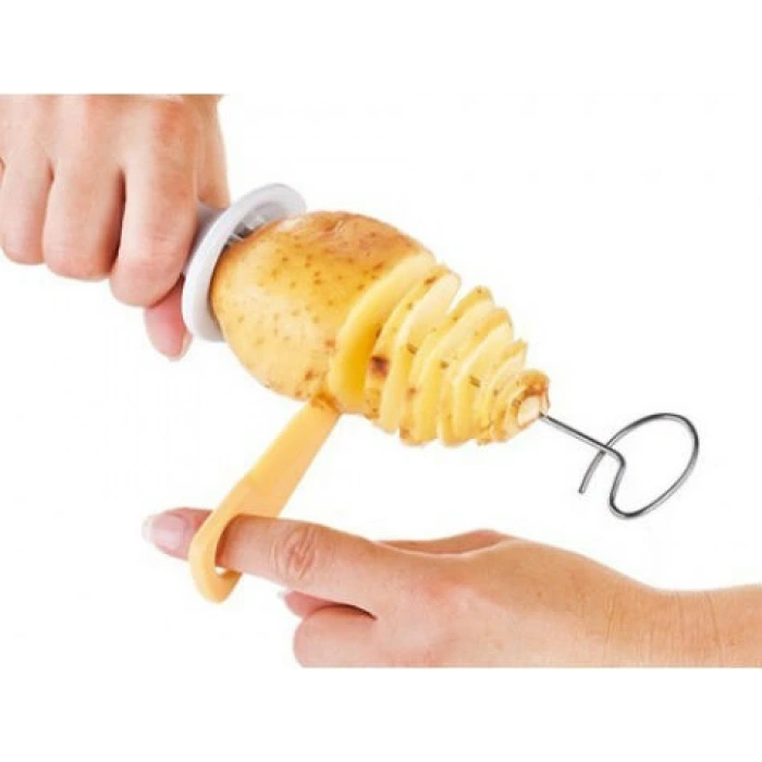 Spiral Patates Dilimleyici Aparat Çubukta Patates Cips Yapma (5148)