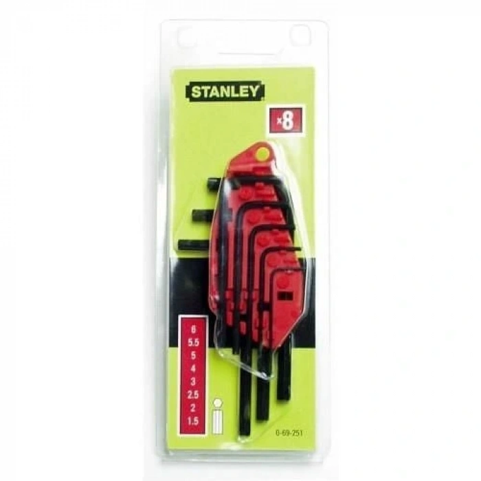 Timion Stanley St069251 8 Parça Allen Anahtar Takımı