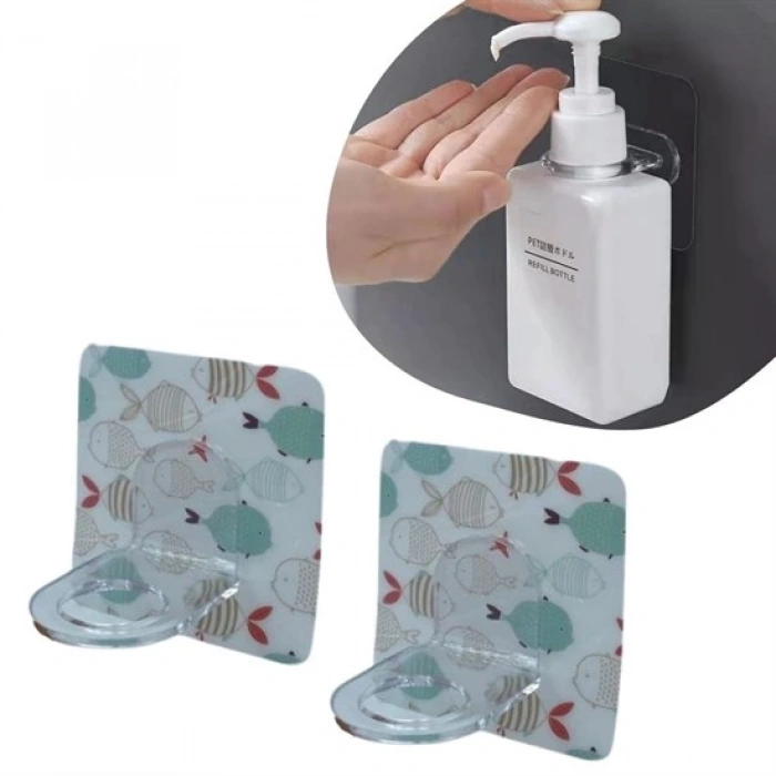 Süper Yapışkanlı Çok Amaçlı Cember Askı 2 Adet (5148)