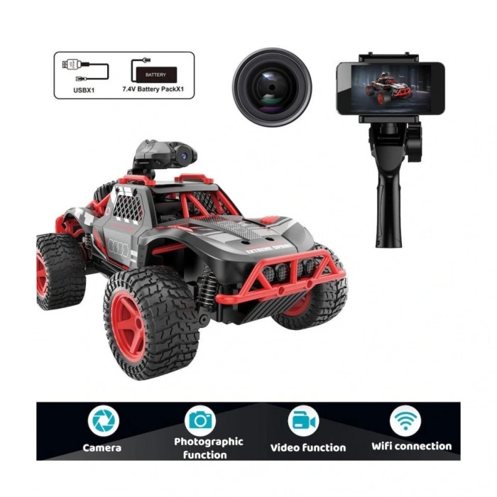 Timion SYR-666-764WA Kumandalı Şarjlı Kameralı Off Road Araba -Vardem Oyuncak