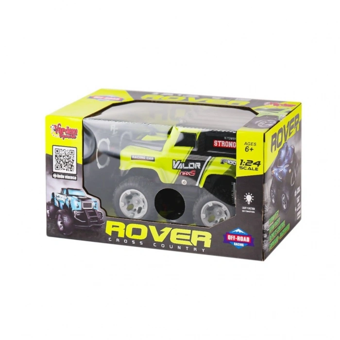 Timion SYR-666-842-3-4-5-6-7 Kumandalı Şarjlı Rover Off Road Işıklı araba 1:24 -Vardem Oyuncak