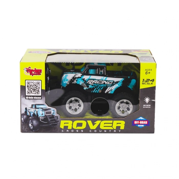 Timion SYR-666-842-3-4-5-6-7 Kumandalı Şarjlı Rover Off Road Işıklı araba 1:24 -Vardem Oyuncak