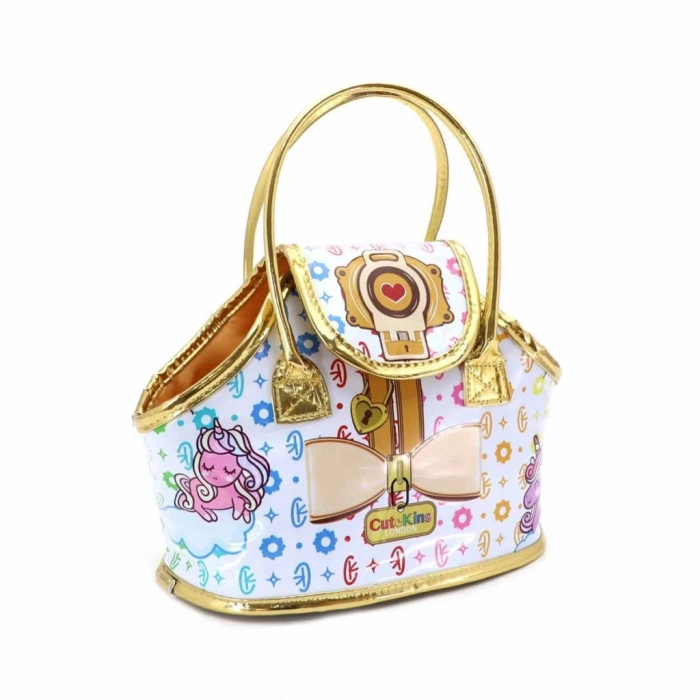 Taşıma Çantalı Peluş Unicorn Lou Lou