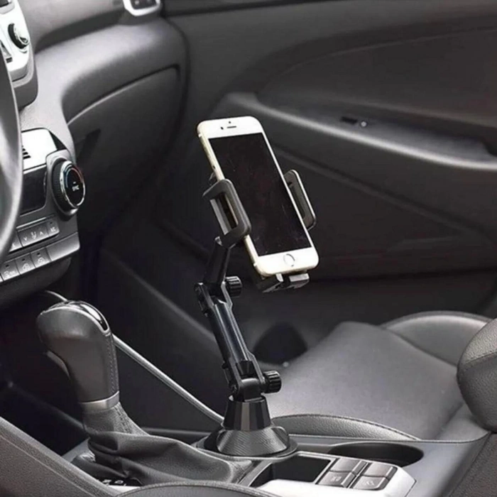 Teleskopik Araç Bardak Yerine Giren Telefon Tutucu (5148)