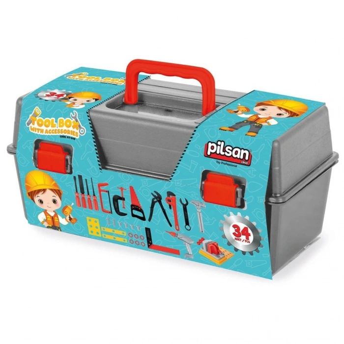 Timion 03 248 Pilsan Aksesuarlı Alet Çantası 34 Parça