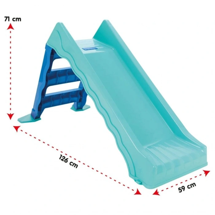Timion 06 233 Pilsan Katlanabilir Dalgalı Su Kaydırağı Mavi