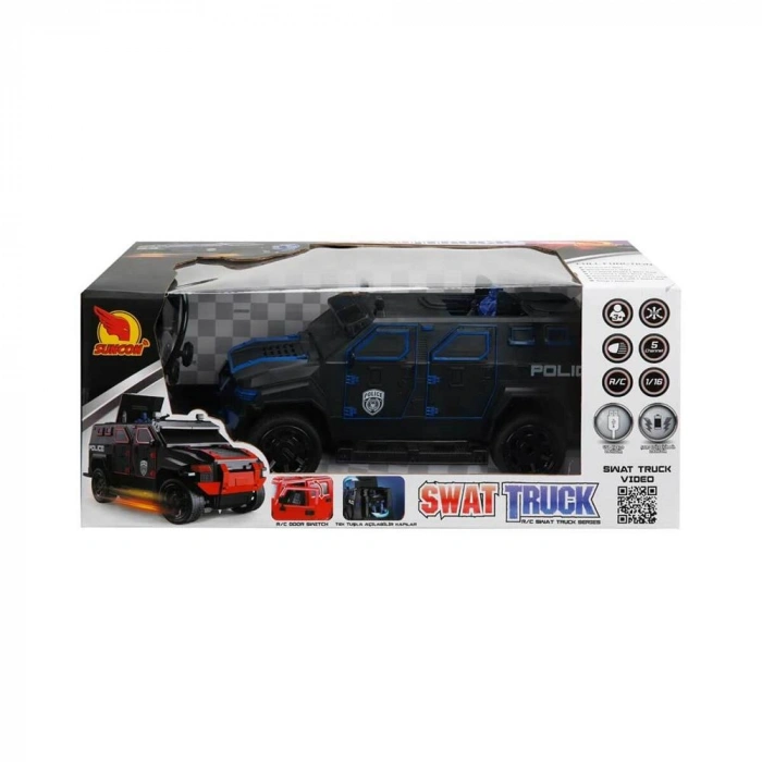 Timion 1:16 Uzaktan Kumandalı Işıklı Polis Panzer 1 Adet Fiyatıdır