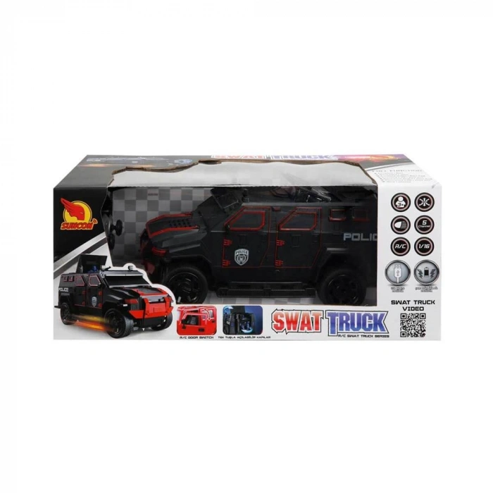 Timion 1:16 Uzaktan Kumandalı Işıklı Polis Panzer 1 Adet Fiyatıdır