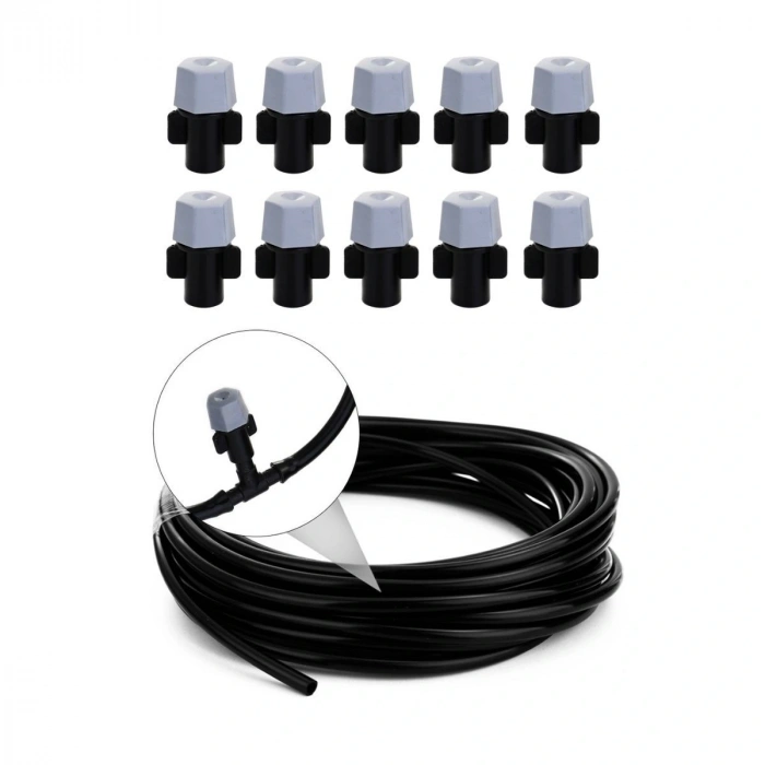 Timion 10 Metre Kendin Yap Balkon Veranda Çardak Kamelya Sulama Serinletme ve Nemlendirme Sistemi (5148)