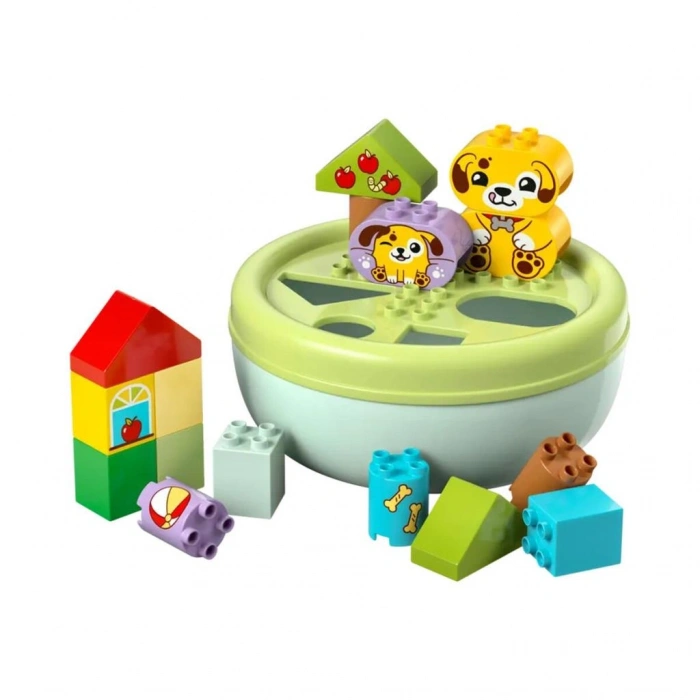 Timion 10441   Duplo Bul-Tak Köpek Evi 17 parça +1,2 yaş
