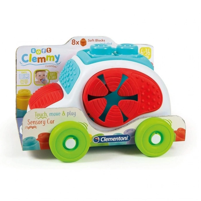 Timion 17315 Soft Clemmy - Yumuşak Blok Duyusal Araba 6-36 ay