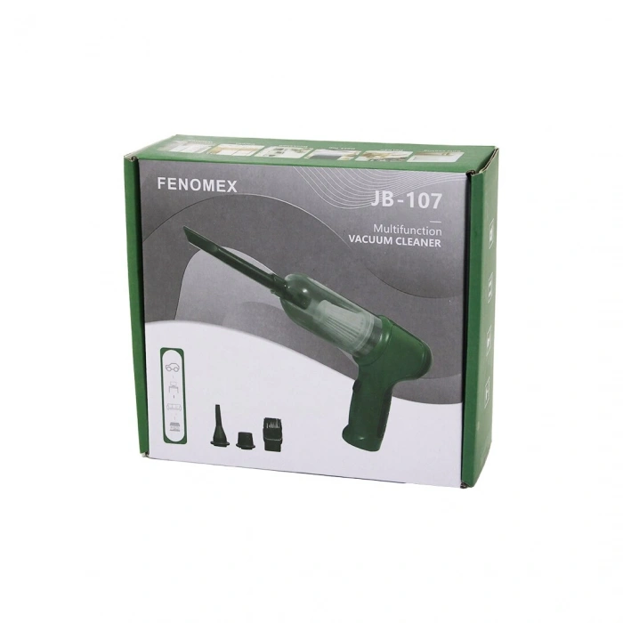 Timion 3IN1 ÇEKME - ÜFLEME OTO - ARAÇ - EV EL TİPİ SÜPÜRGE USB ŞARJ MİNİ - TAŞINABİLİR0.4LT - 120W JB-107 (5148)