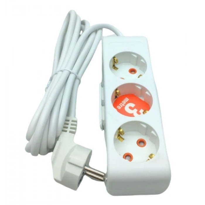 Timion 3LÜ 3MT.UZATMA KABLO GRUP PRİZ (5148)