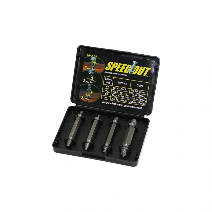 Timion 4 PCS SPEED OUT HASARLI VİDA ÇIKARICI PLS KUTULU (5148)