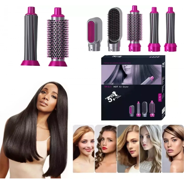 Timion 5 İn 1 Hava Üflemeli Saç Düzleştirici (5148)