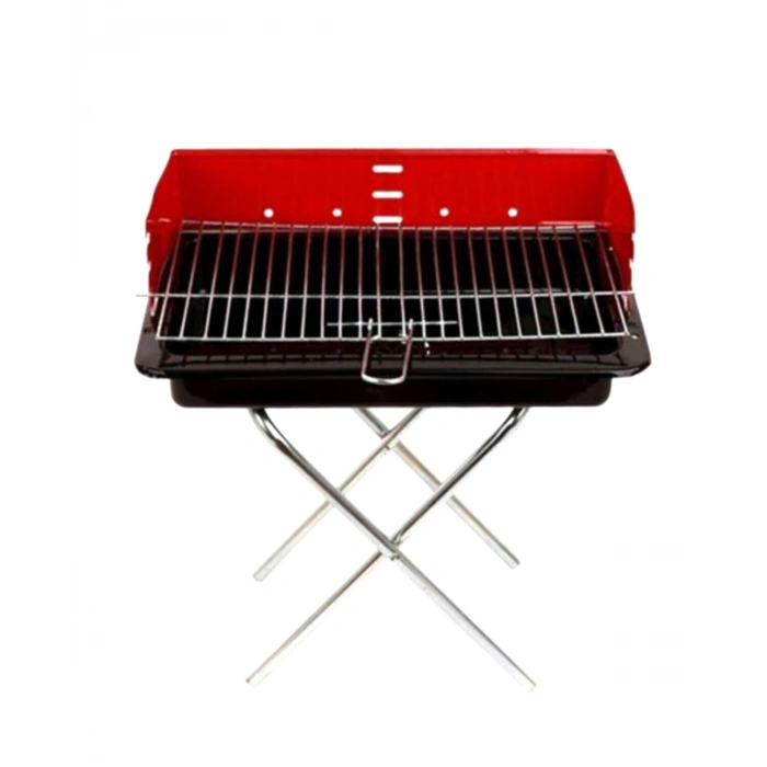 Timion 50CM  PERVAZLI PORTATİF AYAKLI MANGAL TEKLİ KUTULU (5148)