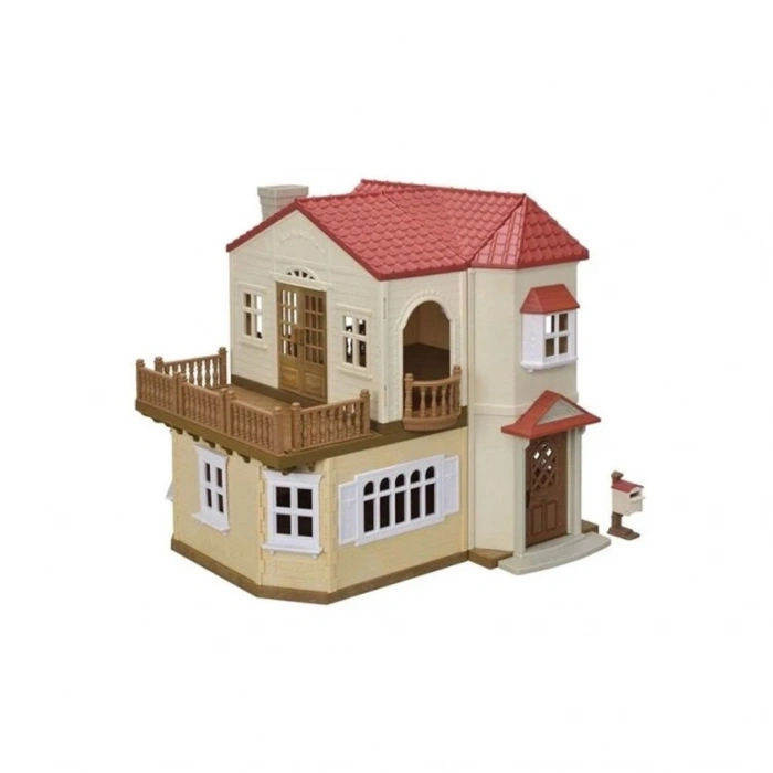 Timion 5708 Sylvanian Families Işıklı Şehir Evi ( Gizli Oyun Odalı) +3 yaş