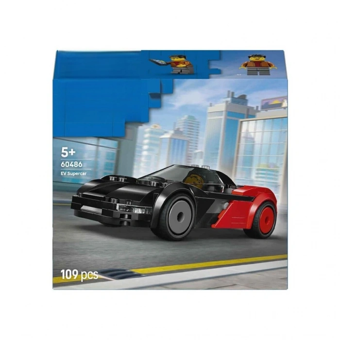 Timion 60486 Elektrikli Süper Araba 109 parça +5 yaş