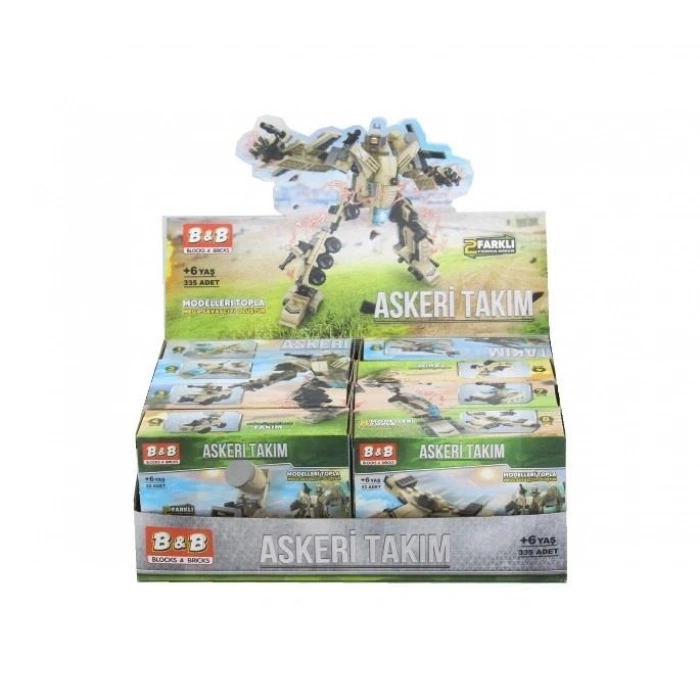 Timion 8617-1-2-3-4-5-6-7-8 2 FORMA DÖNÜŞEBİLEN ASKERİ TK