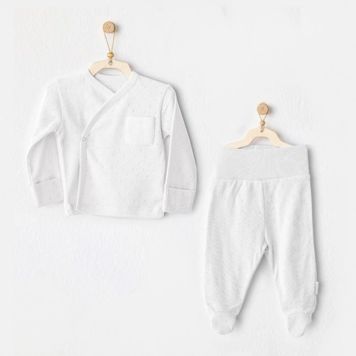 Timion AC25557 Set 2Li Zıbın Takım White