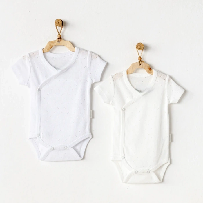 Timion AC25643 2Li Zıbın Body Beyaz-Ekru