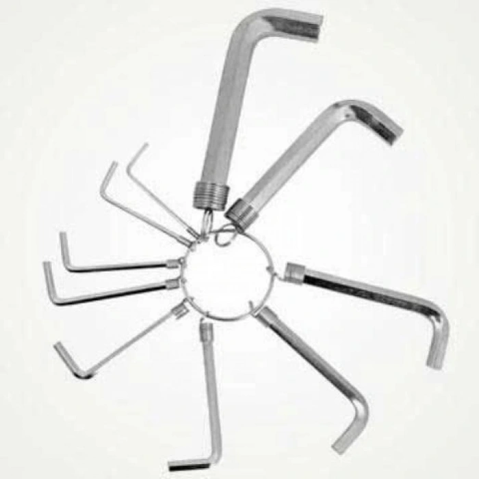 Timion Allen Anahtar Takım Altı Köşeli 10 Parça Alyan (5148)