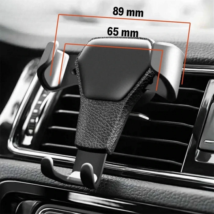 Timion Araç İçi Klima Izgarasına Takılabilen Plastik Oto Telefon Tutucu Gravity (5148)