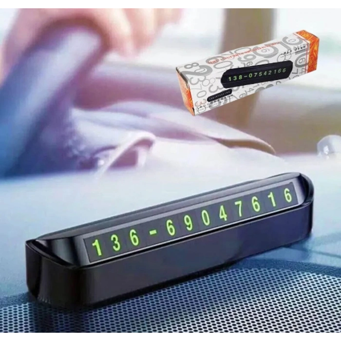 Timion Araç Torpido Üstü Aç Kapa Numaratör Turuncu Kutu